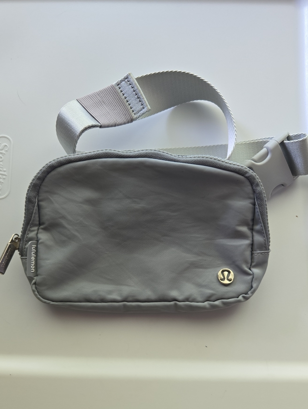 lululemon athletica Light Gray Belt Bag